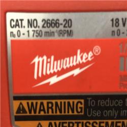 AS-IS Milwaukee 18-Volt Lithium-Ion Brushless 1/2 in. High Torque Impact Wrench with Friction Ring (Tool-Only)