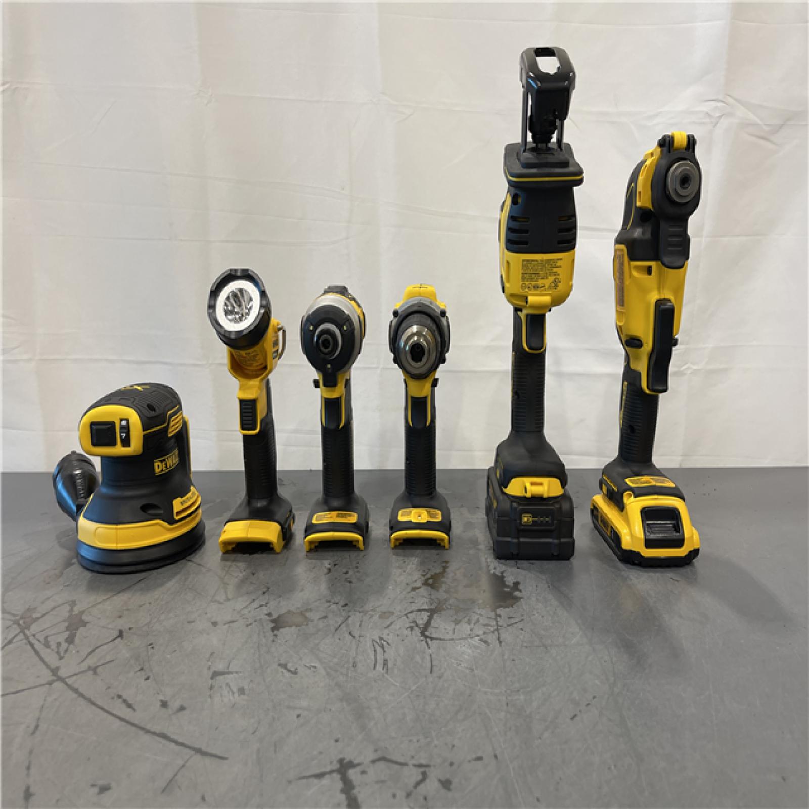 AS-IS - DEWALT 20-Volt MAX Lithium-Ion Cordless 7-Tool Combo Kit