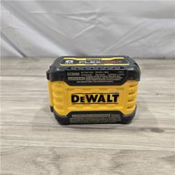 AS-IS DEWALT FLEXVOLT 20V/60V MAX 6.0Ah Battery Pack with 6 Amp Output Charger