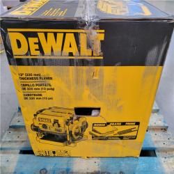 CALIFORNIA AS-IS DEWALT 13 (330mm) THICKNESS PLANER