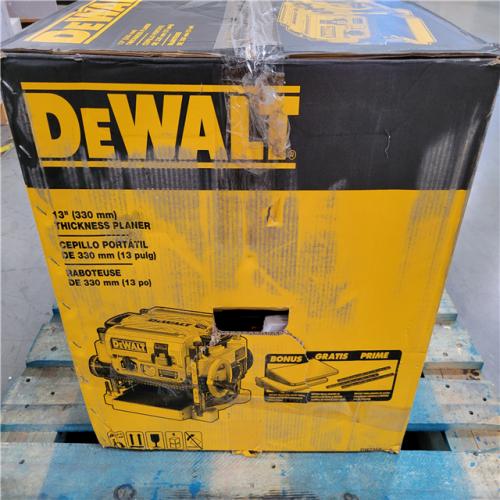 CALIFORNIA AS-IS DEWALT 13 (330mm) THICKNESS PLANER