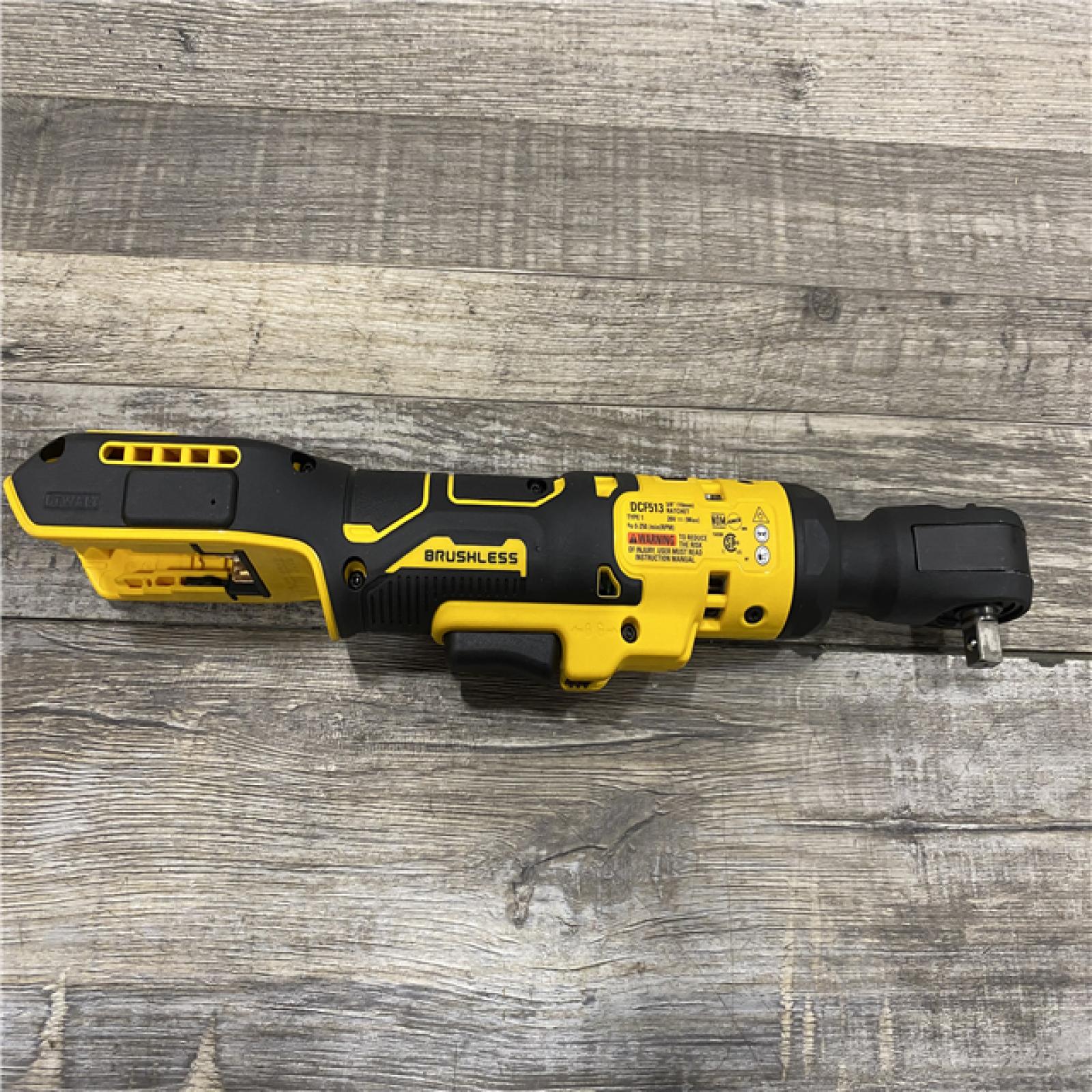 AS-IS DEWALT ATOMIC 20V MAX Cordless 3/8 in. Ratchet (Tool Only)