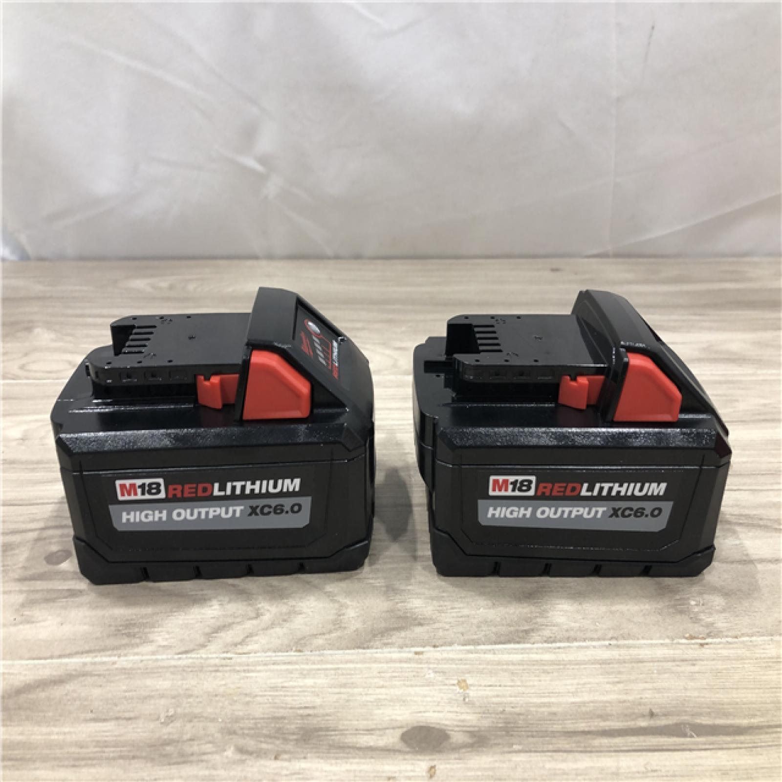 AS-IS Milwaukee 18-Volt Lithium-Ion High Output Battery Starter Kit