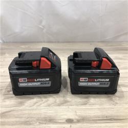 AS-IS Milwaukee 18-Volt Lithium-Ion High Output Battery Starter Kit
