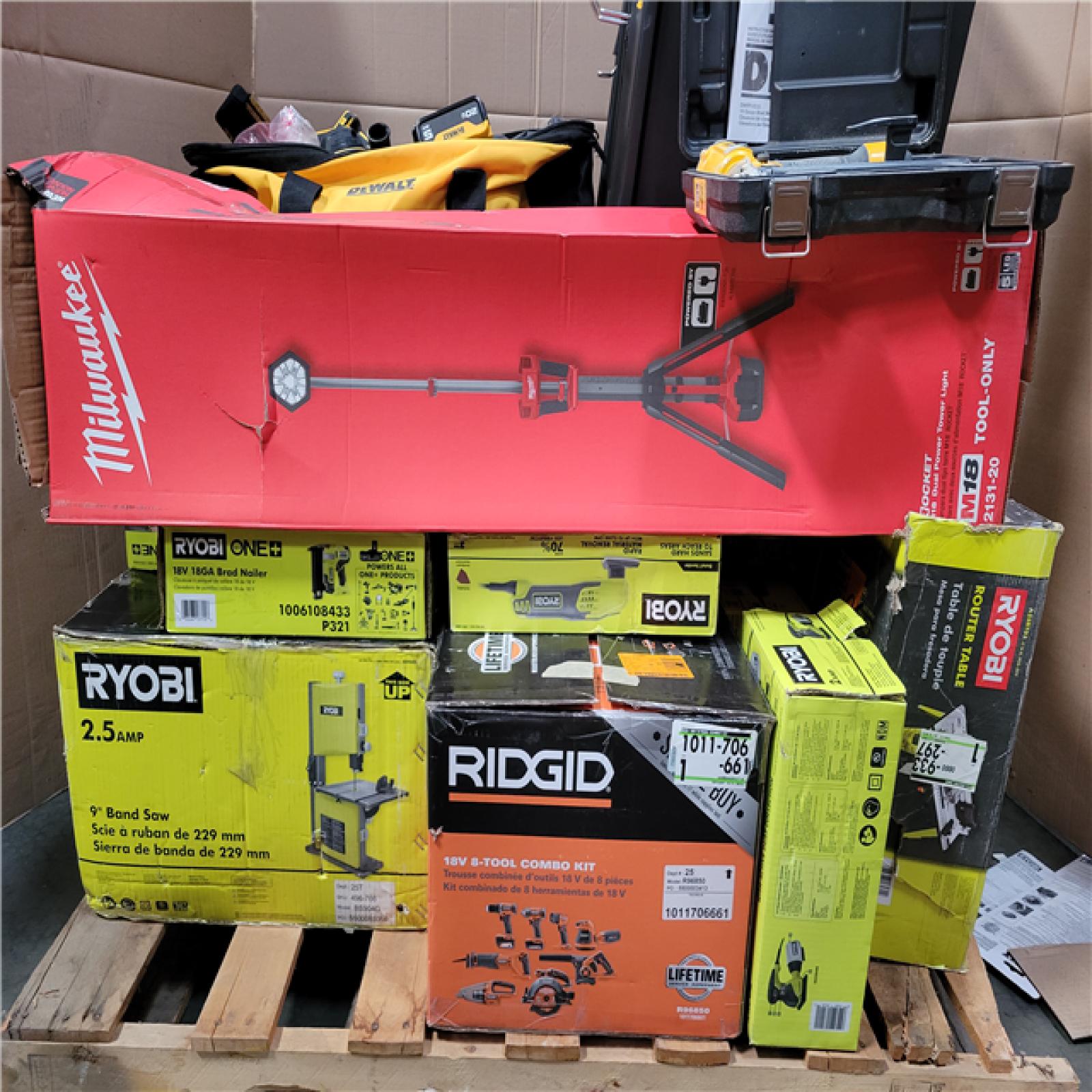 CALIFORNIA AS-IS TOOL PALLET