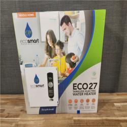 HOUSTON LOCATION - AS-IS (NEW) ECO27 TANKLESS ELECTRIC WATER HEATER