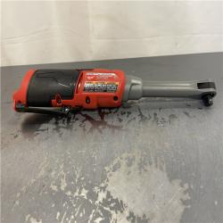 AS-IS - Milwaukee M12 FUEL 12V Lithium-Ion Brushless Cordless 3/8 in. Extended Reach High Speed Ratchet