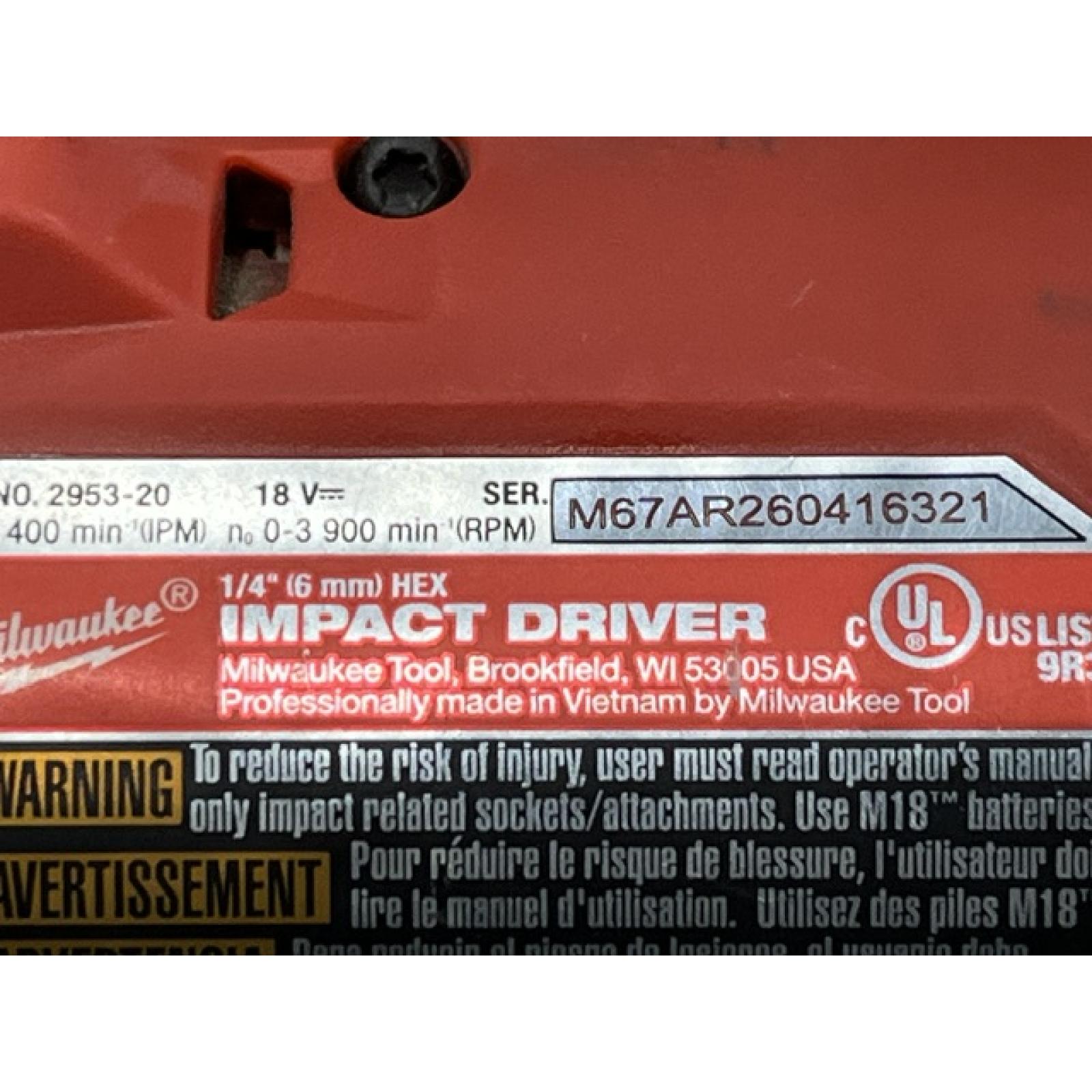 AS-IS Milwaukee FUEL 18V Lithium-Ion Brushless Cordless Hammer Drill and Impact Driver Combo Kit