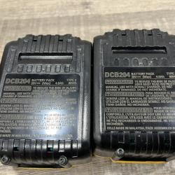AS-IS DEWALT 20V MAX Premium Lithium-Ion 4.0Ah Battery Pack (2 Pack)