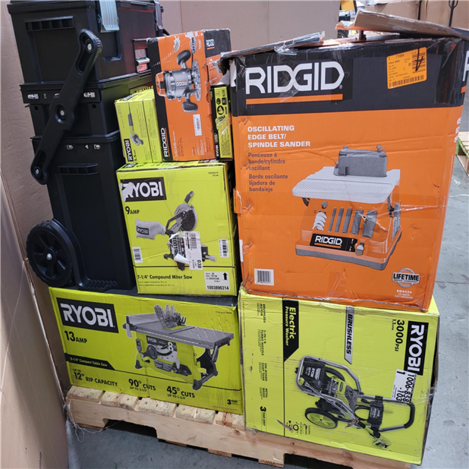 CALIFORNIA AS-IS TOOL PALLET