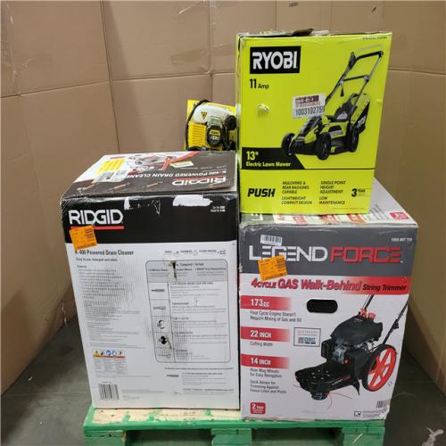 CALIFORNIA AS-IS OUTDOOR POWER EQUIPMENT