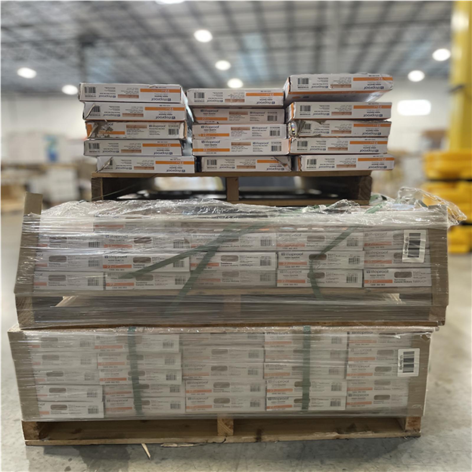 DALLAS LOCATION- LIFEPROOF Pinecrest Place Oak 22 MIL x 8.7 in. W x 48 in. L Waterproof Flooring (20.1 sq. ft./case) (57 UNITS)