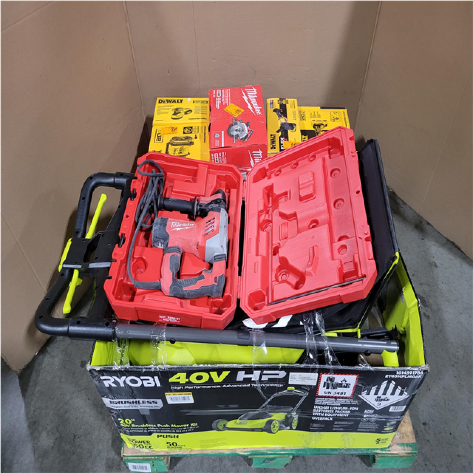 CALIFORNIA AS-IS TOOL PALLET
