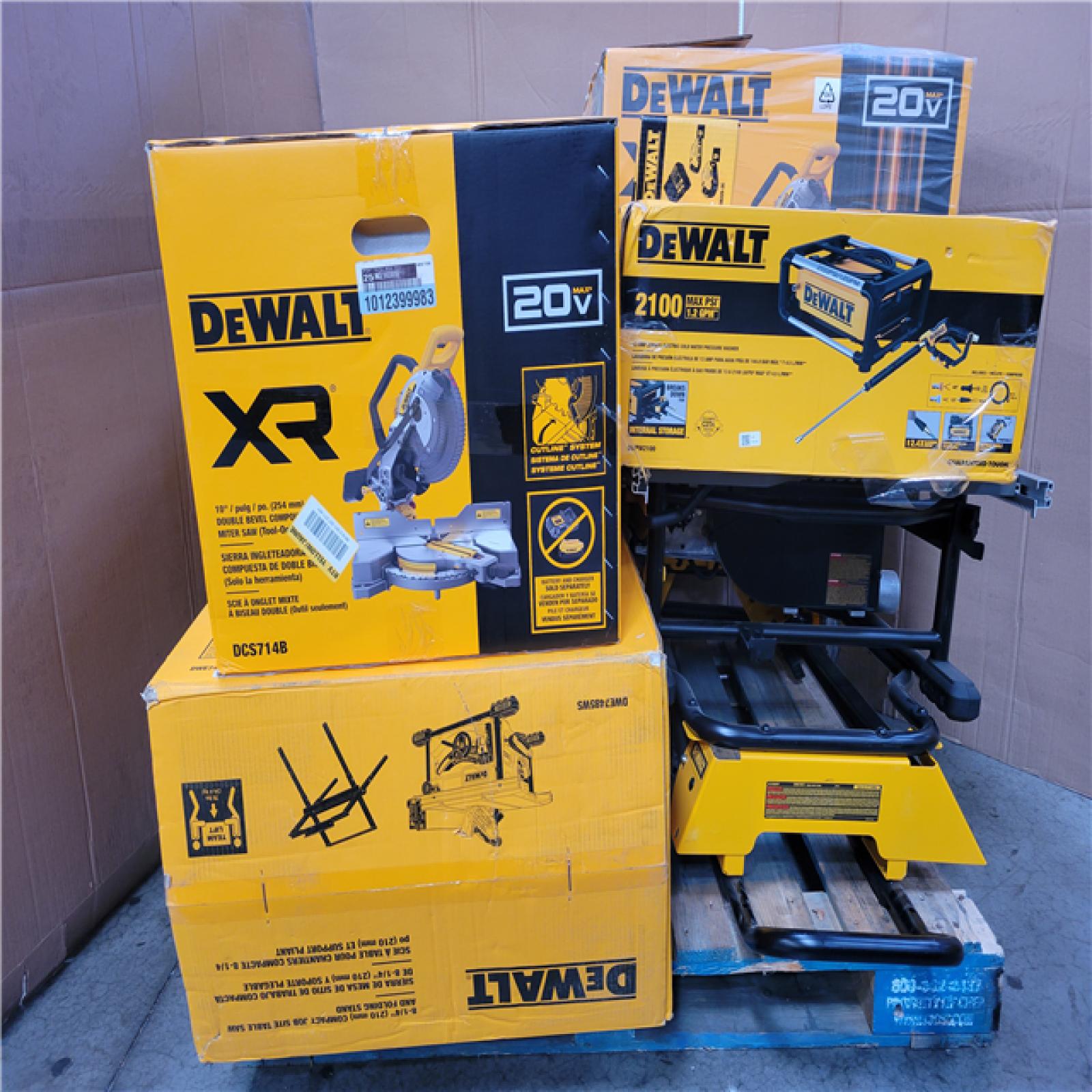 CALIFORNIA AS-IS TOOL PALLET