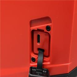 AS-IS Milwaukee 18V Lithium-Ion Cordless Wireless Bluetooth Jobsite Speaker (Tool-Only)
