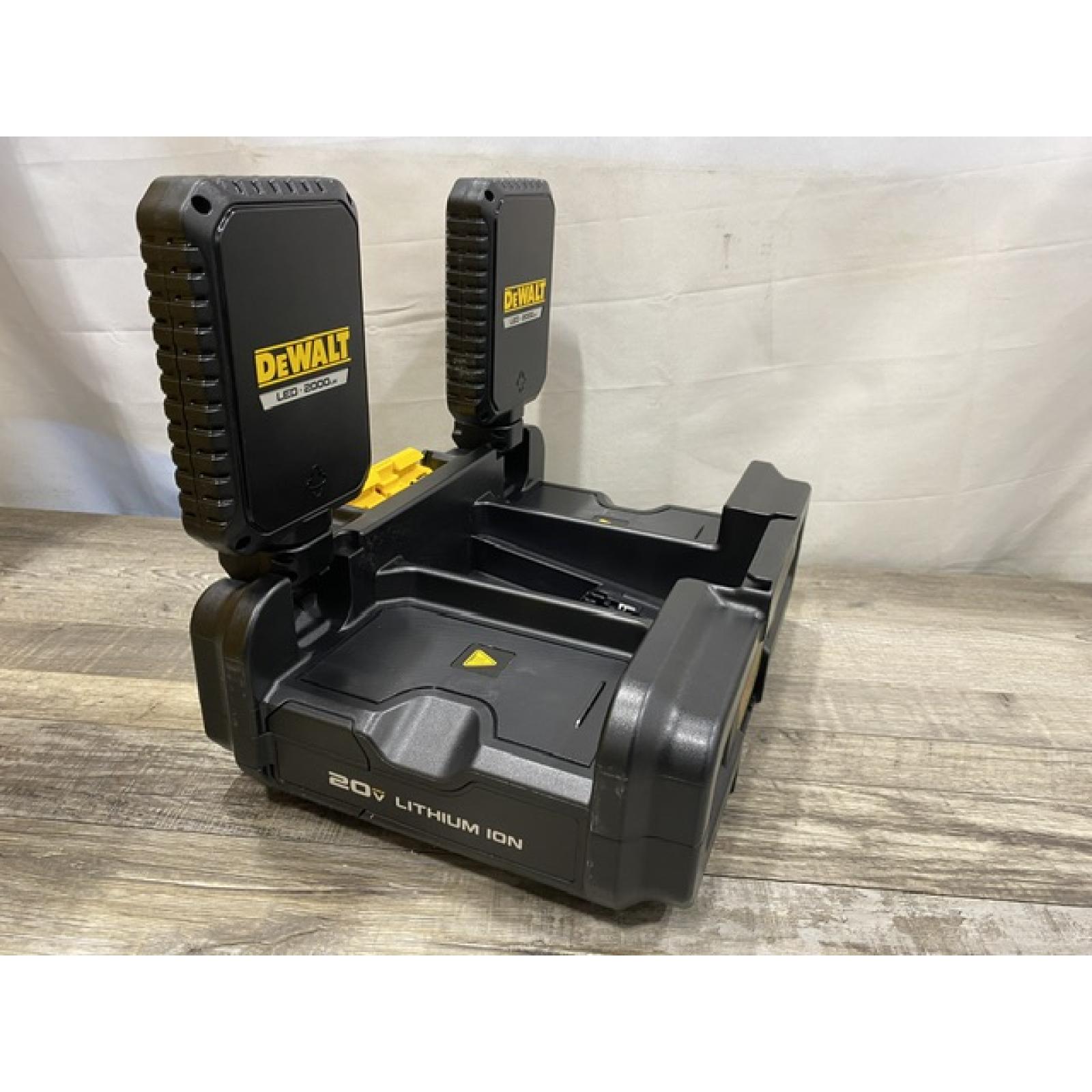 AS-IS DEWALT Tough System 2.0 Flex Volt 20V/60V Cordless LED Adjustable Work Light