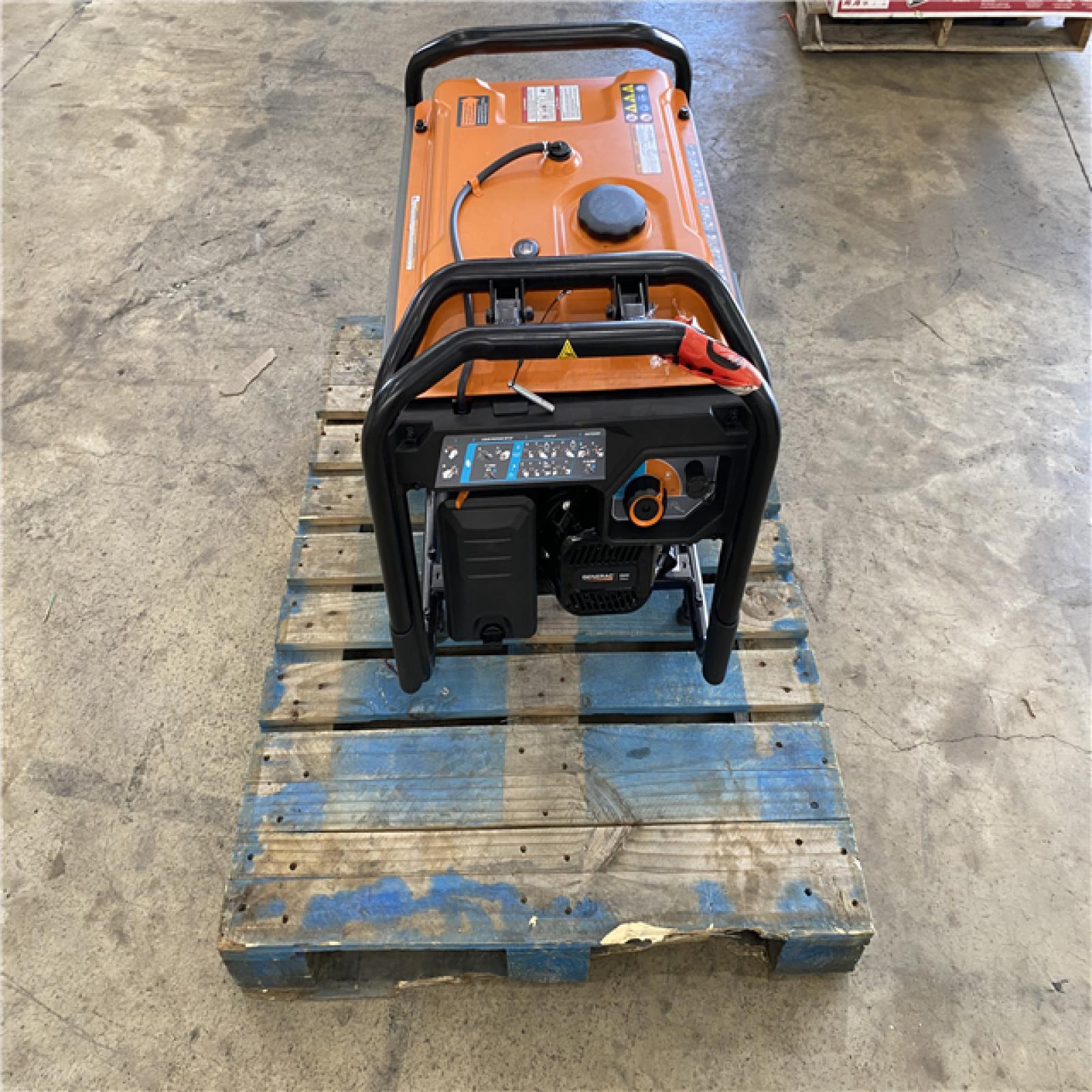 Houston Location - AS-IS Generac GP6500E DF 6500 Running Watts Generator
