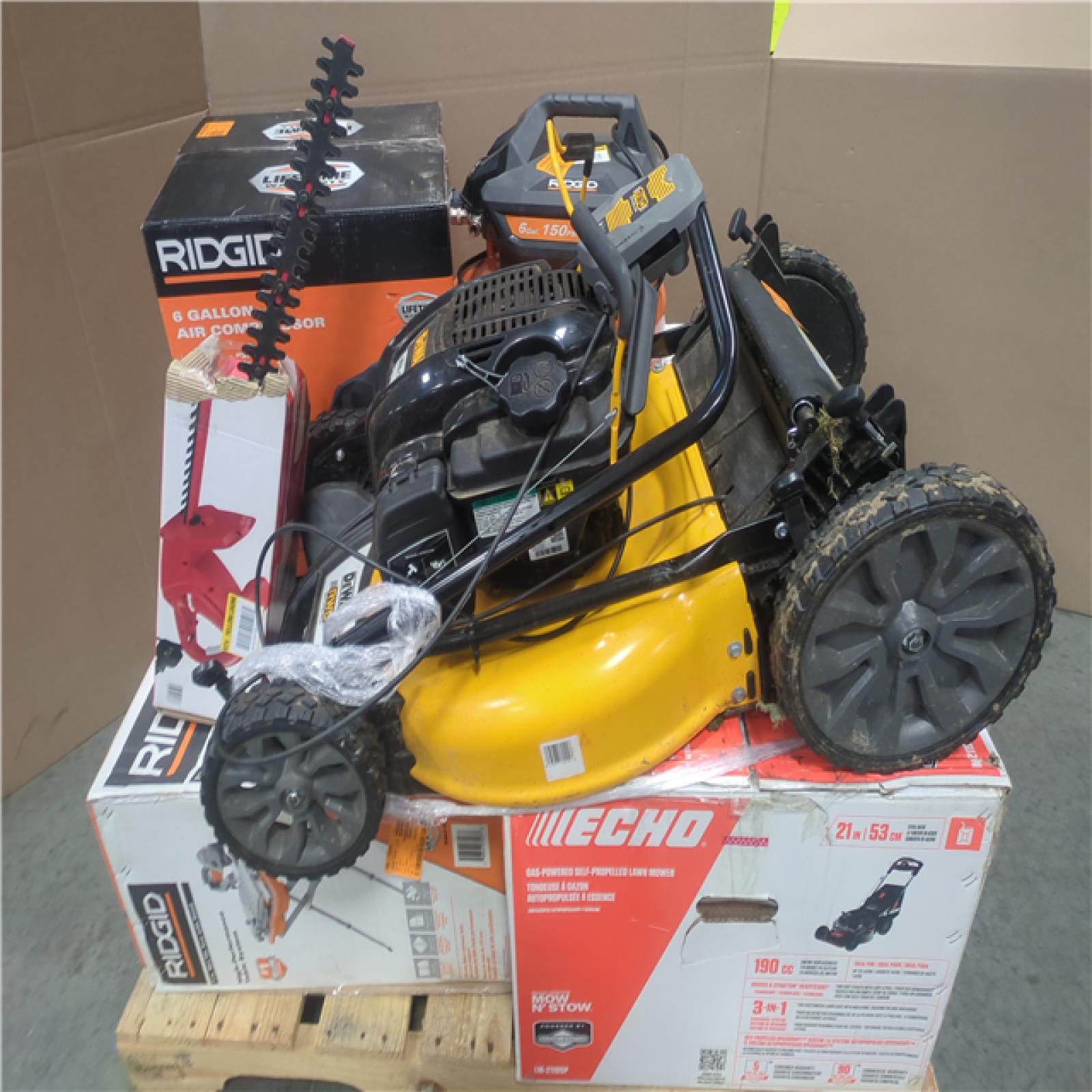 CALIFORNIA AS-IS OUTDOOR POWER EQUIPMENT