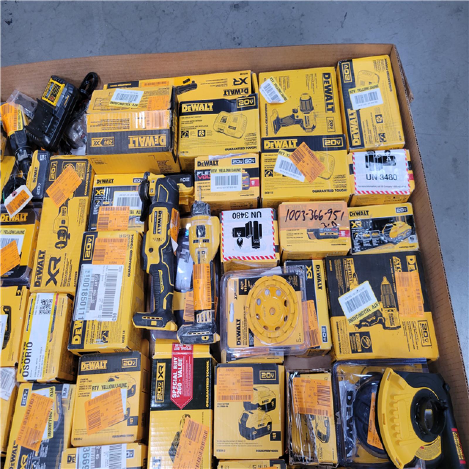 CALIFORNIA AS-IS TOOL PALLET