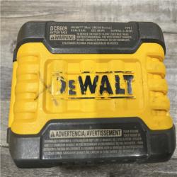 AS-IS DEWALT 20V/60V MAX FLEXVOLT Lithium-Ion 9.0Ah Battery and Charger Starter Kit