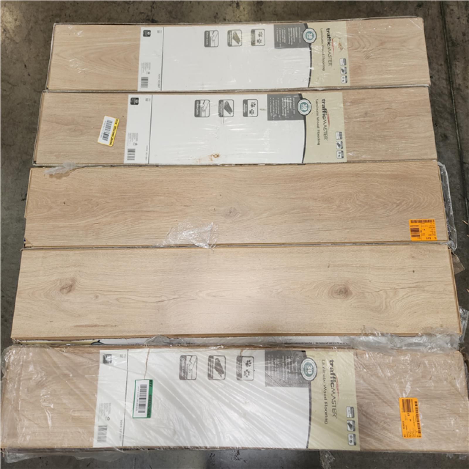 Phoenix Location TrafficMaster Rockwood Oak 7 mm T x 7.64 in. W Laminate Wood Flooring (483 sqft 20 case)