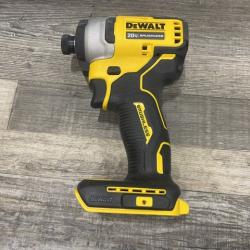 AS-IS DEWALT Atomic 20V Max Lithium-Ion Brushless Cordless Compact 1/4 in. Impact Driver Kit