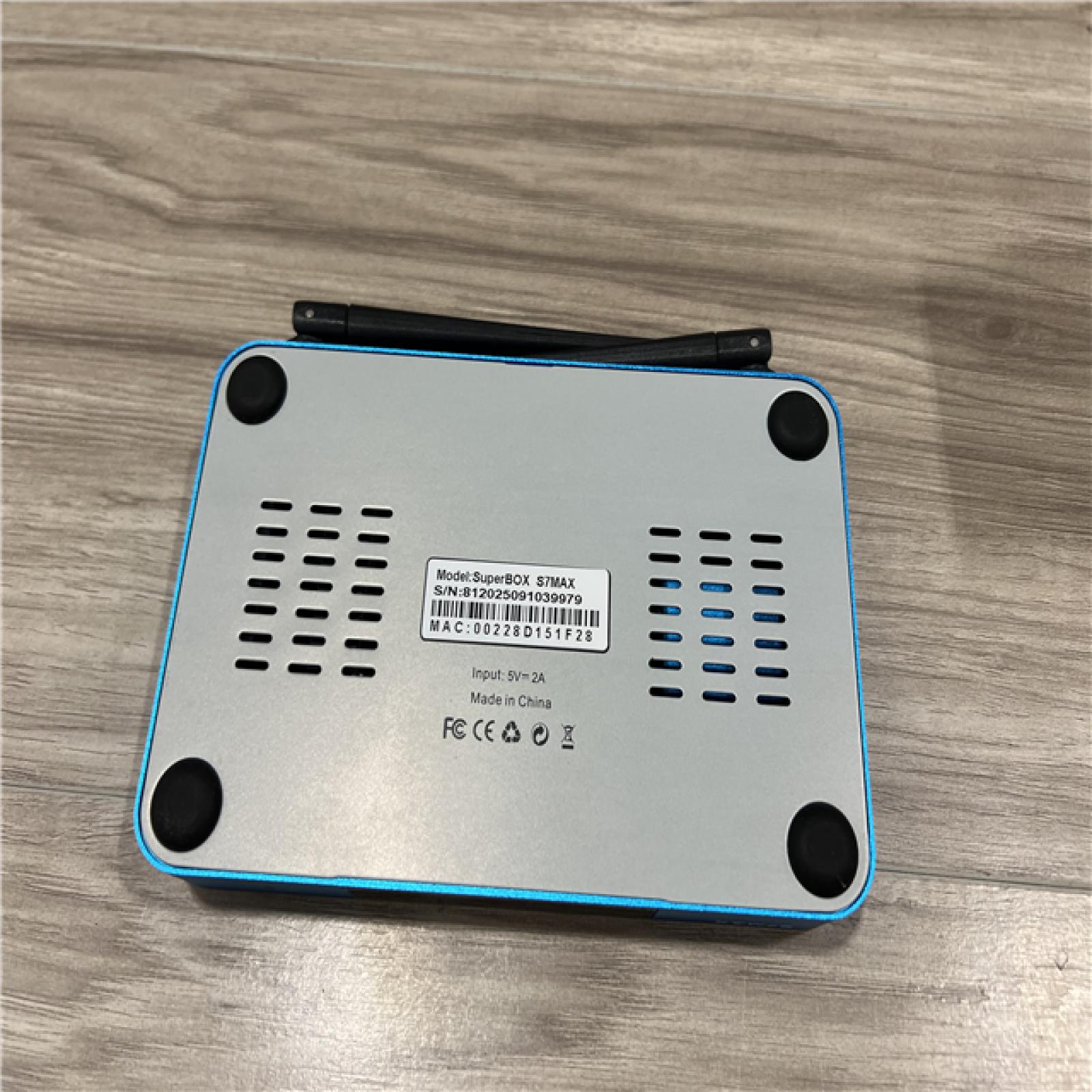 AS-IS SUPERBOX S7 MAX Streaming Media Player