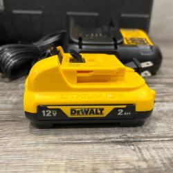 AS-IS DEWALT 12V MAX Lithium-Ion 100 ft. Green Self-Leveling 3-Beam 360 Degree Laser Level Kit
