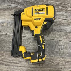 AS-IS DEWALT 20V MAX XR Lithium-Ion Cordless 18-Gauge Narrow Crown Stapler Kit