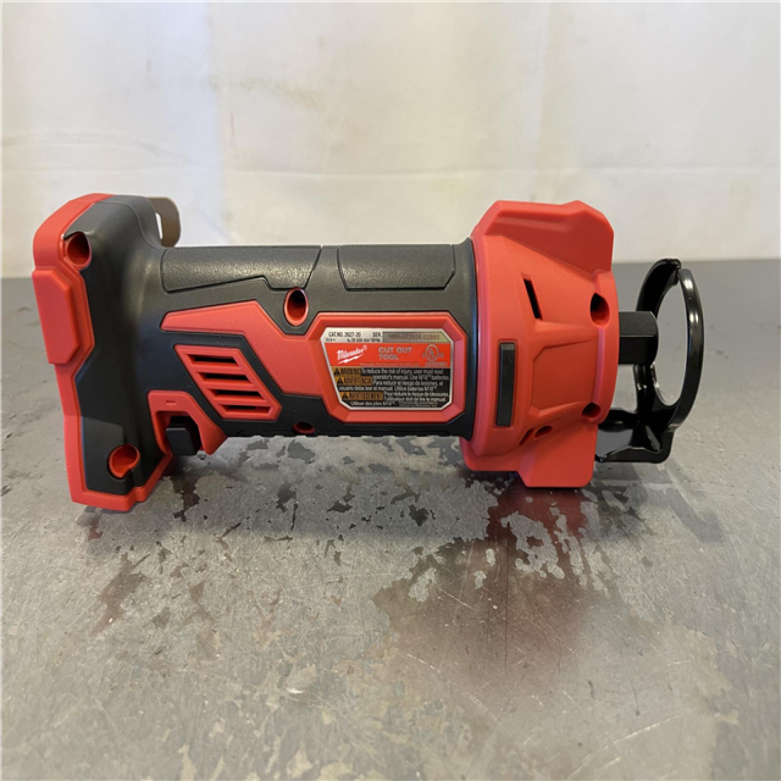 AS-IS - Milwaukee M18 18-Volt Lithium-Ion Cordless Drywall Cut Out Tool