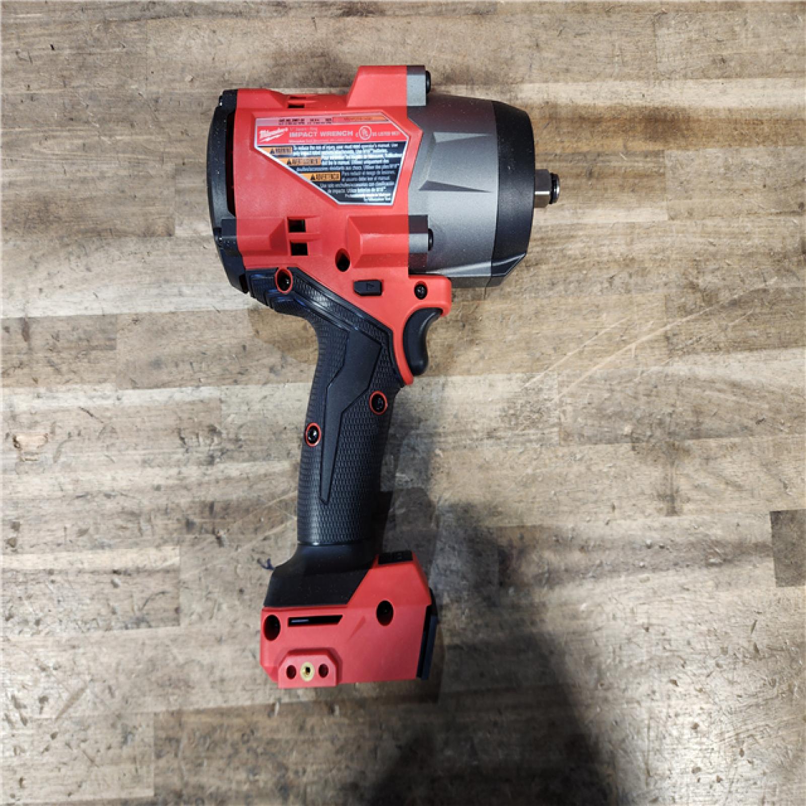 HOUSTON LOCATION - AS-IS Milwaukee  FUEL 18V Lithium-Ion Brushless Cordless 1/2 in. Impact Wrench with Friction Ring (Tool-Only)