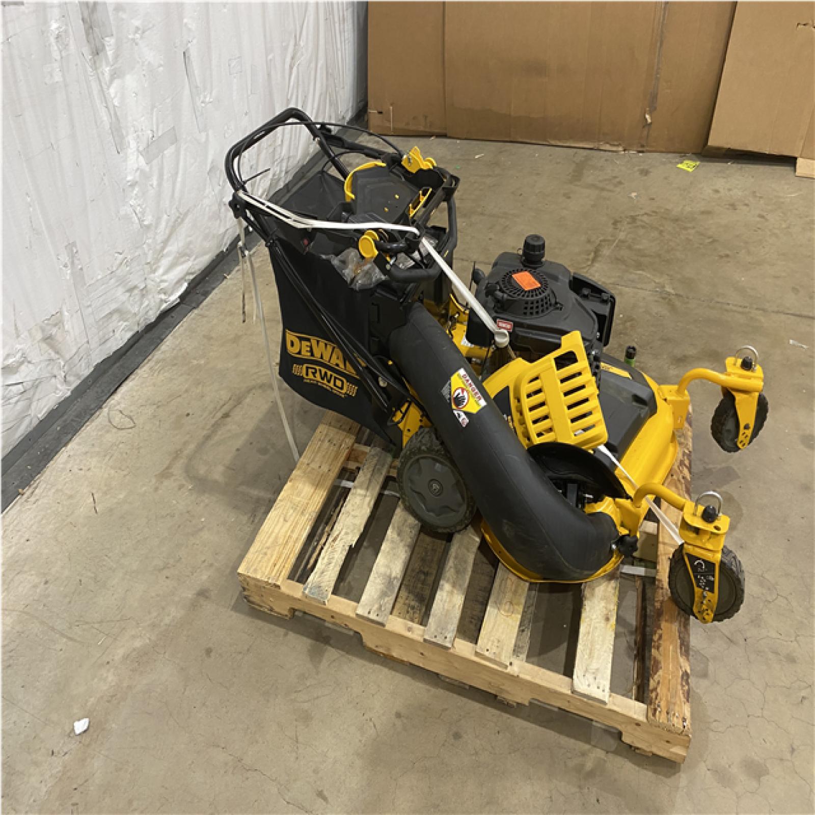 Houston Location - AS-IS Outdoor Power Equipment DEWALT 28 INCH LAWN MOWER