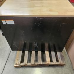 Phoenix Husky Modular Tool Storage 52 in. W x 20 in. D Standard Duty Black Mobile Workbench Cabinet