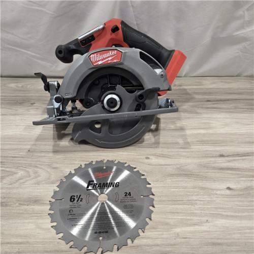 AS-IS Milwaukee M18 FUEL 18V Cordless 6-1/2 in. Circular Saw (Tool-Only)