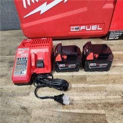 HOUSTON LOCATION - AS-IS (APPEARS LIKE NEW) Milwaukee FUEL 18V Lithium-Ion Brushless Cordless Hammer Drill and Impact Driver Combo Kit