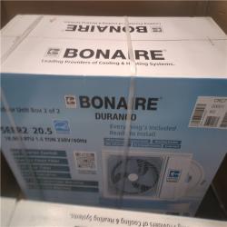 CALIFORNIA AS-IS NEW BONAIRE DUCTLESS MINI SPLIT HEATING AND COOLING UNIT