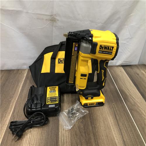 AS-IS DEWALT ATOMIC 20V MAX Lithium Ion Cordless 23 Gauge Pin Nailer Kit