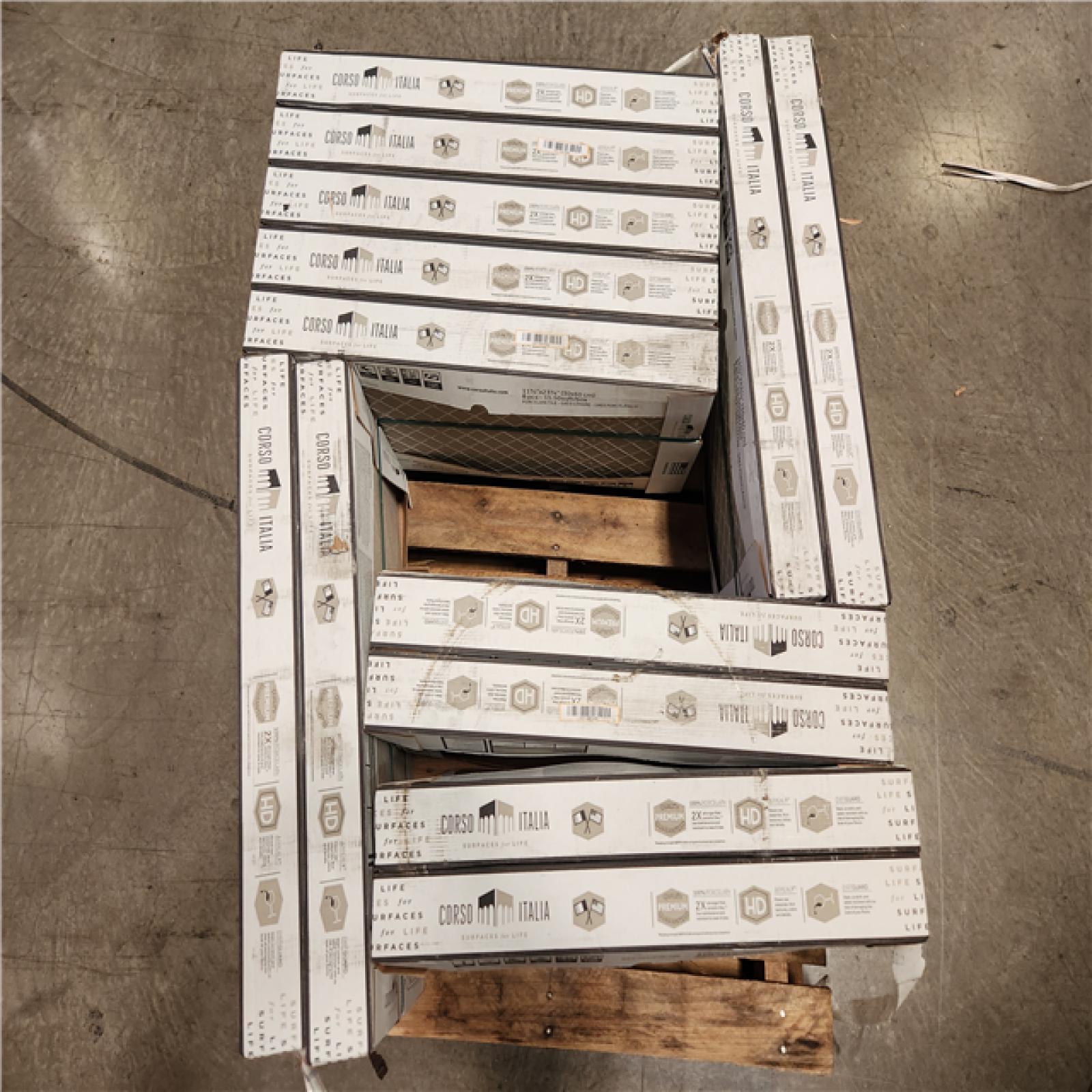 Phoenix NEW Corso Italia Alpe Ivory Matte 12 in. x 24 in. Quartzite Stone Look Porcelain Floor and Wall Tile (201 sq. ft./13 Case)