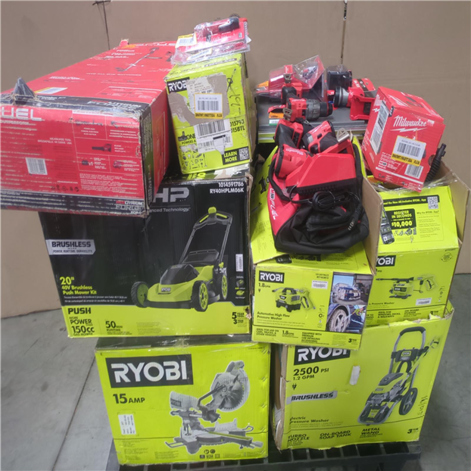 CALIFORNIA AS-IS TOOL PALLET