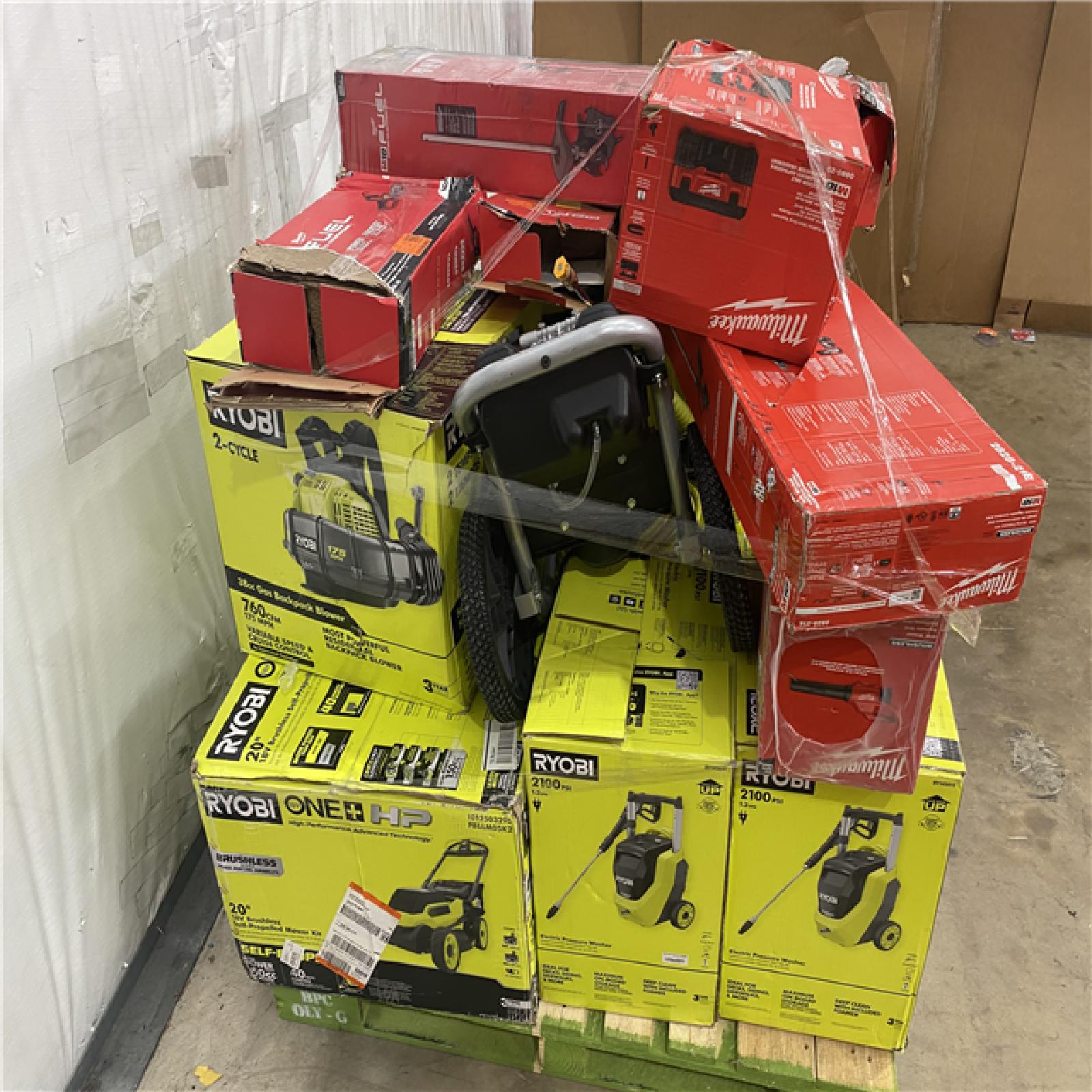 Houston Location - AS-IS Tool Pallet