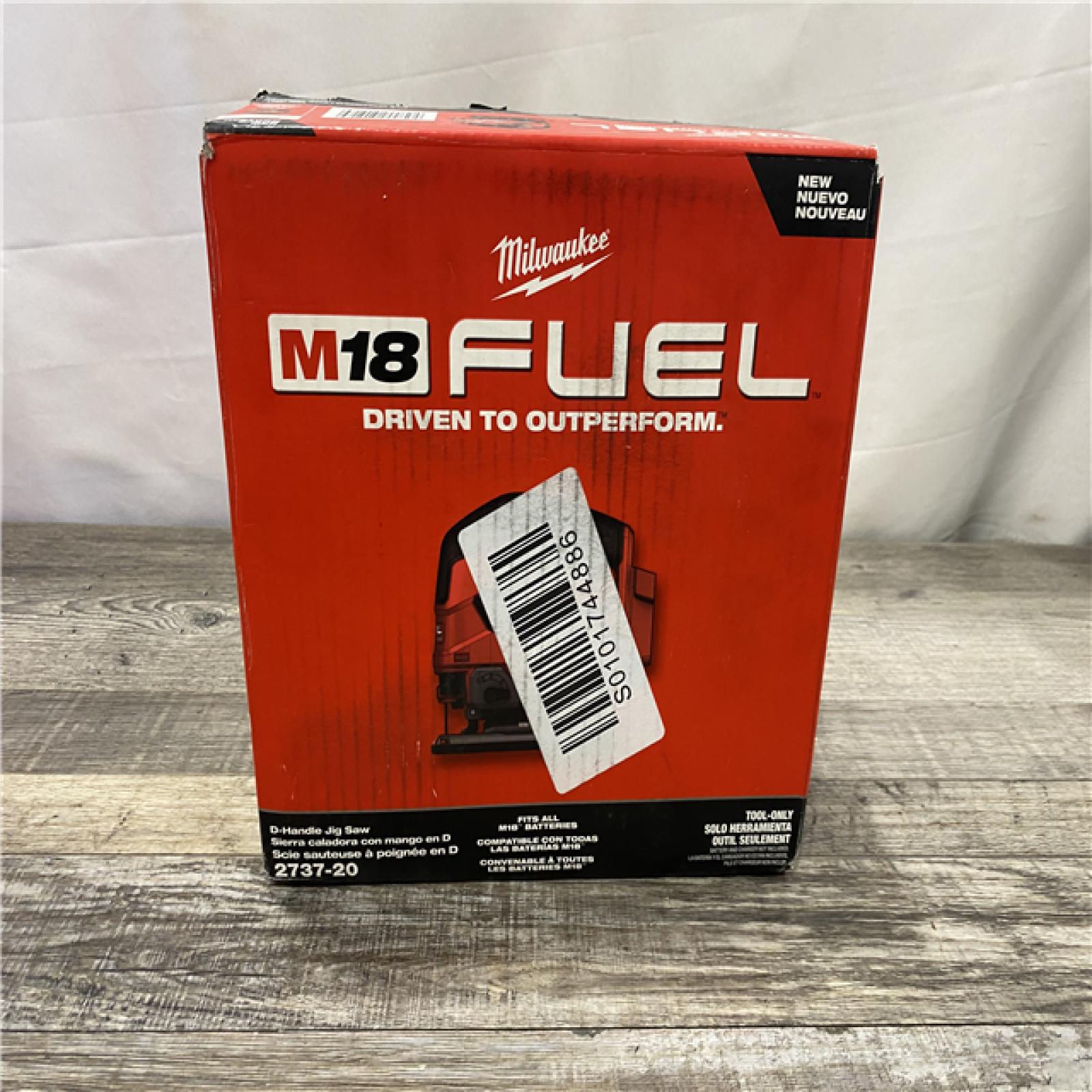 NEW - Milwaukee FUEL 18V Lithium-Ion Brushless Cordless Jig Saw (Tool-Only)