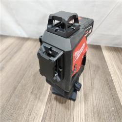 AS-IS- Milwaukee -M12 Green Beam Laser 360° 3-Plane Kit