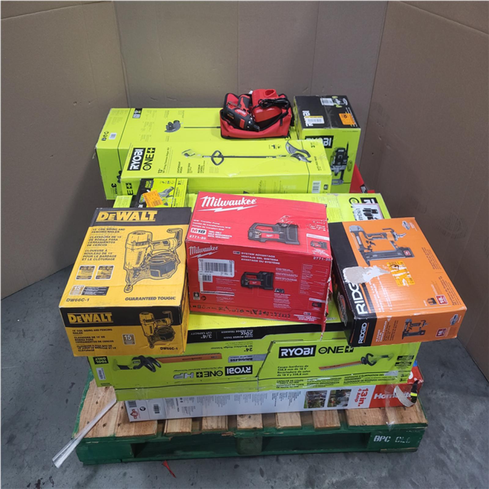 CALIFORNIA AS-IS TOOL PALLET