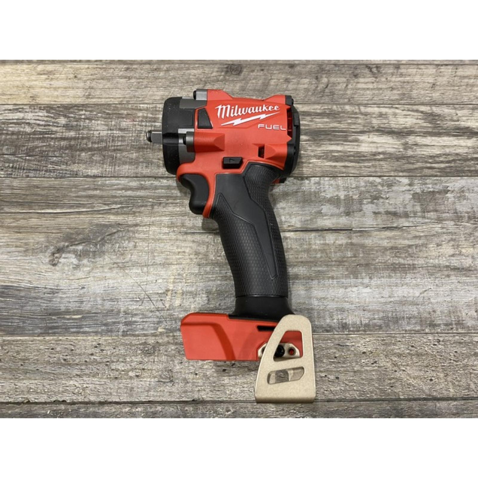 AS-IS Milwaukee FUEL GEN-3 18V Lithium-Ion Brushless Cordless 3/8 in. Compact Impact Wrench with Friction Ring (Tool-Only)