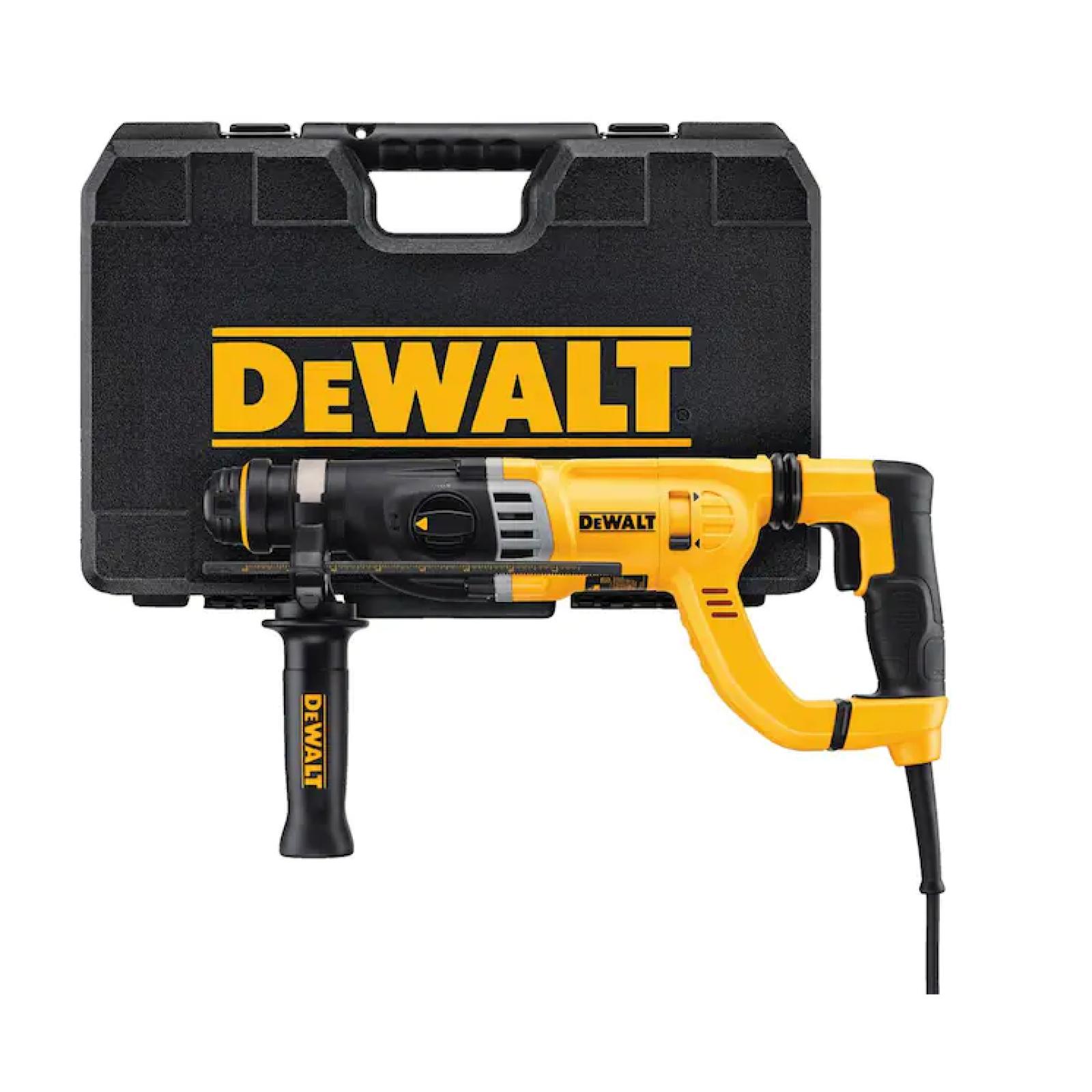 NEW! - DEWALT 8.5 Amp 1-1/8 in. Corded SDS-PLUS D-Handle Concrete/Masonry Rotary Hammer Drill Kit