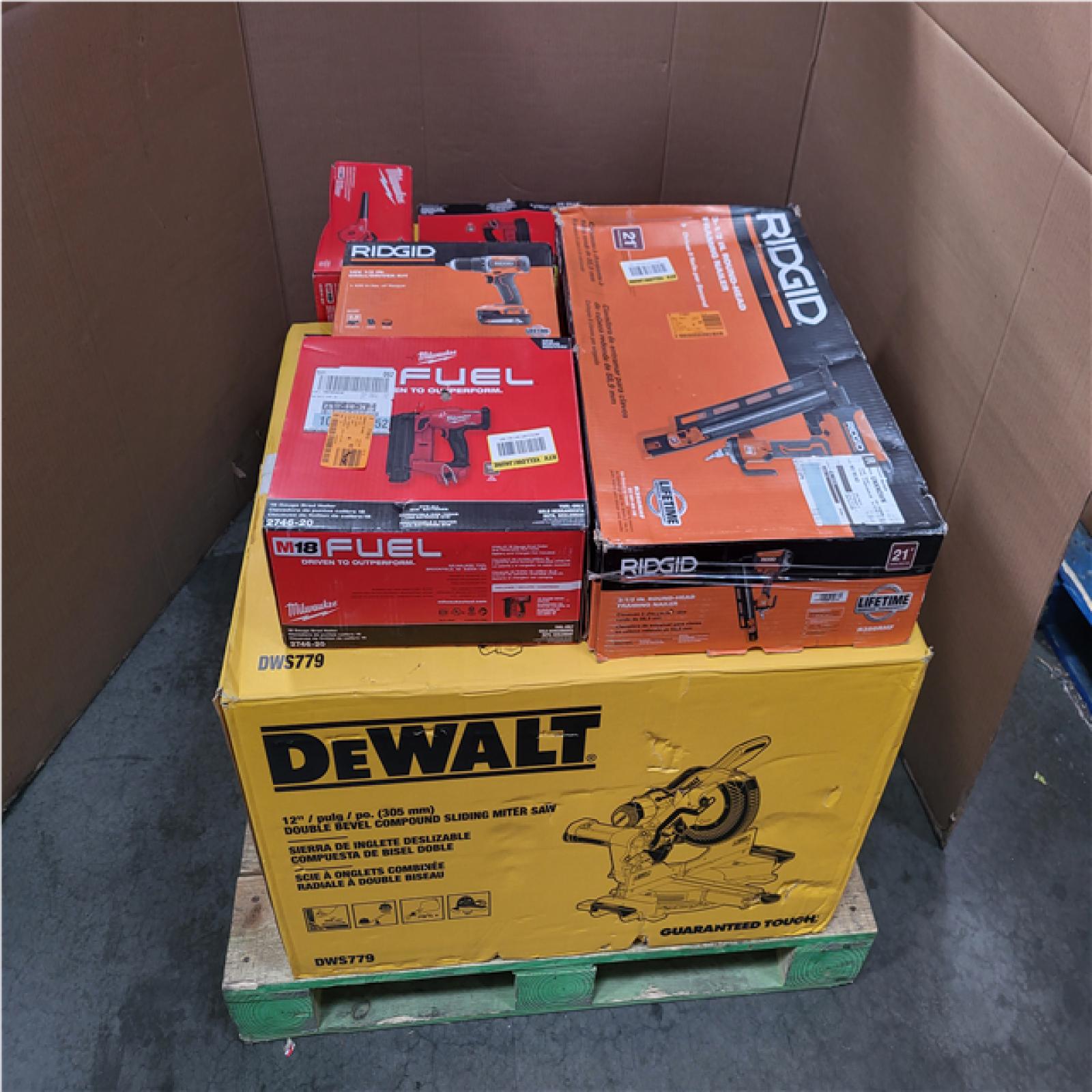 CALIFORNIA AS-IS TOOL PALLET