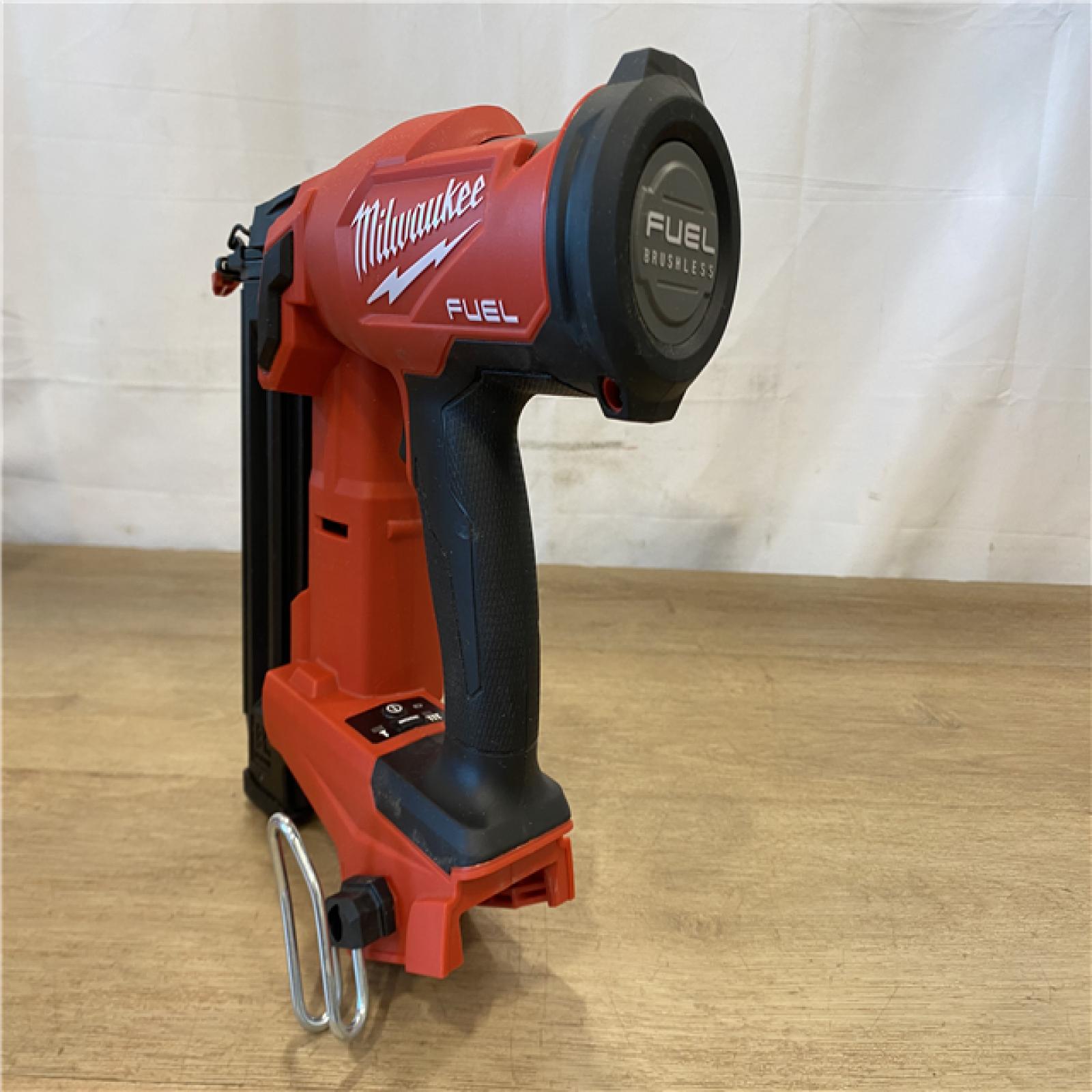 AS-IS Milwaukee FUEL 18-Volt Lithium-Ion Brushless Cordless Gen II 18-Gauge Brad Nailer (Tool-Only)