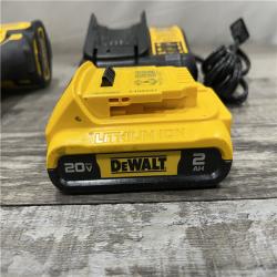 AS-IS DEWALT Atomic 20V Max Lithium-Ion Brushless Cordless Compact 1/4 in. Impact Driver Kit