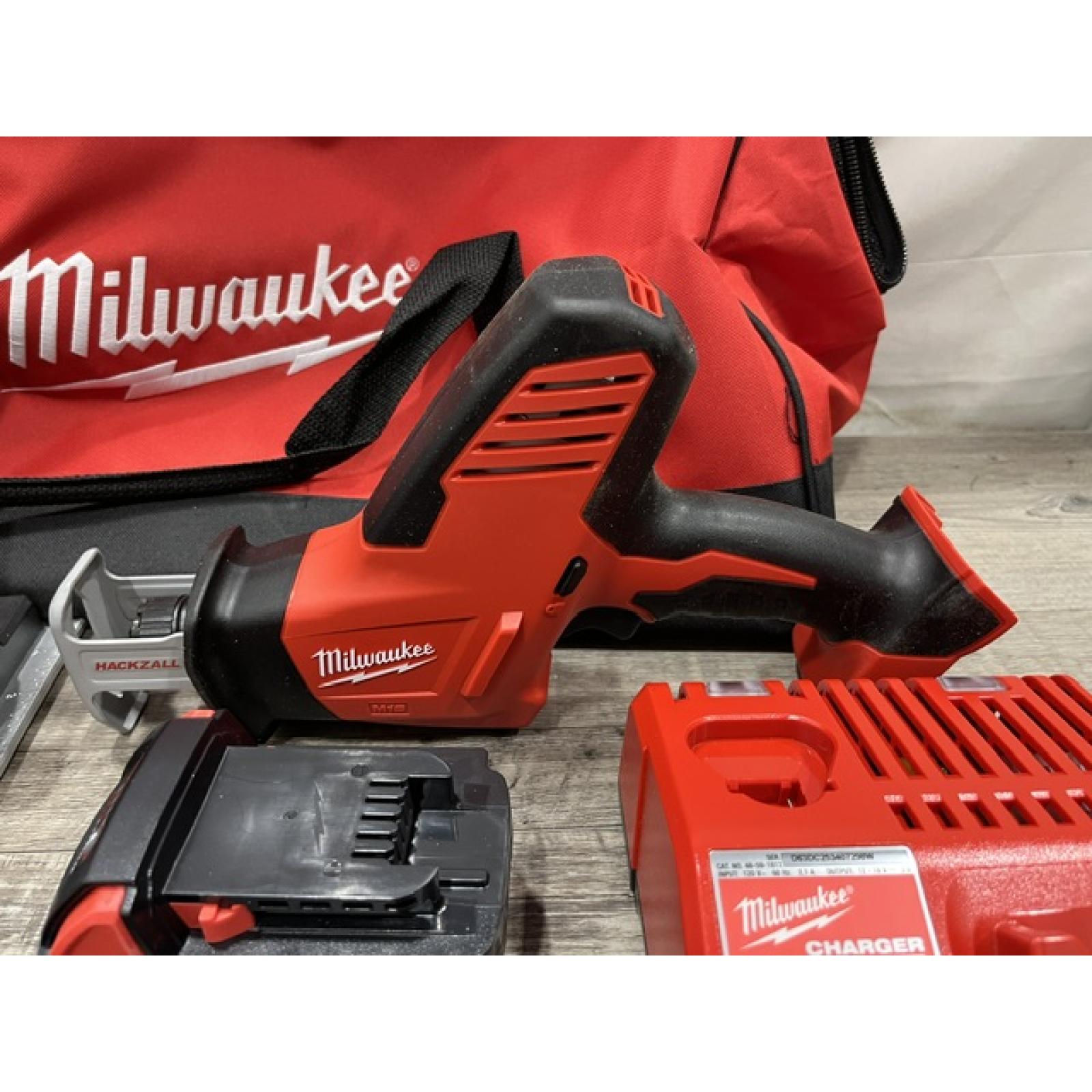 AS-IS Milwaukee 18-Volt Lithium-Ion Brushless Cordless (4-Tool) Combo Kit