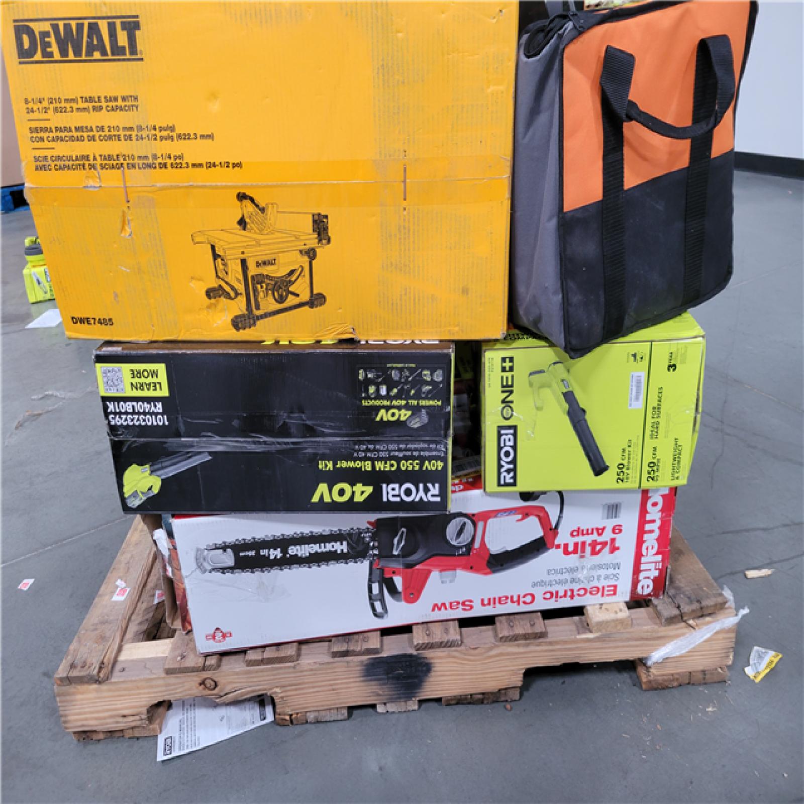 CALIFORNIA AS-IS TOOL PALLET